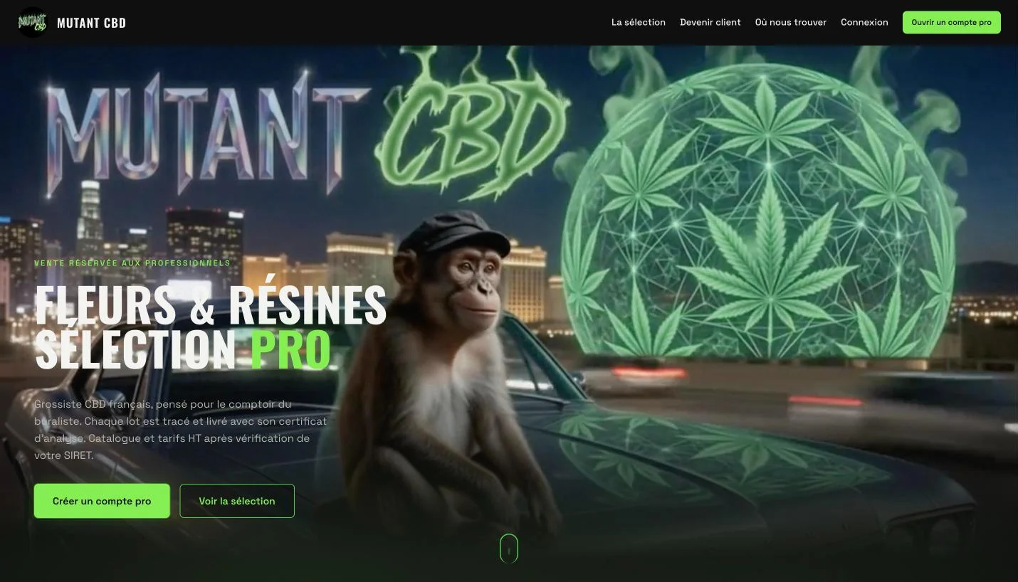 Accueil de mutantcbd.fr